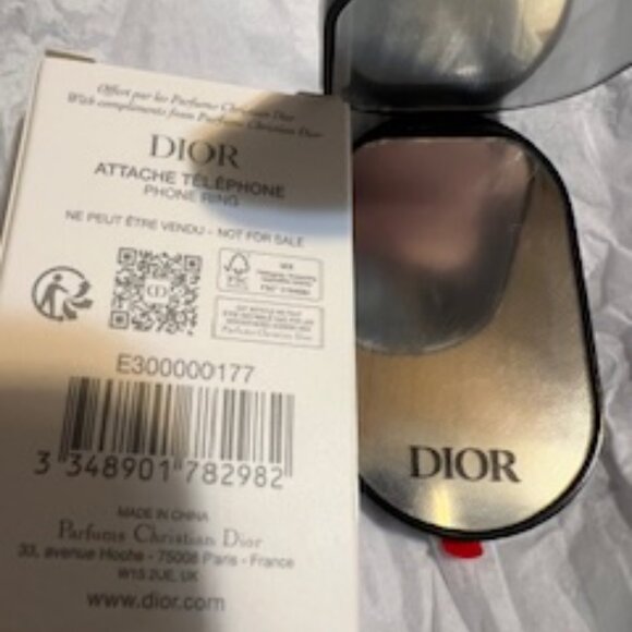 NIB Authentic Christian Dior Attache Telephone Phone Ring with Box - Picture 4 of 5